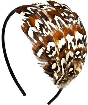 Feathered Headband