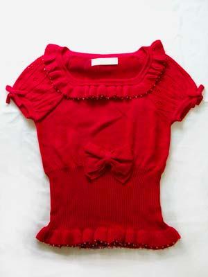 Red Glossy Top