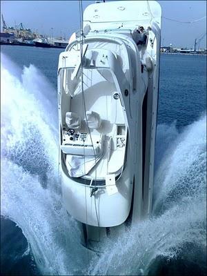 Yacht Nose Dive
