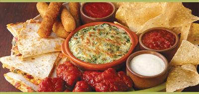 Appetizers from Applebees