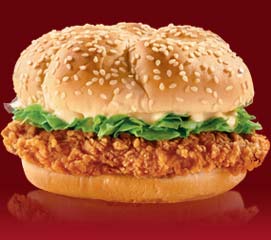 Zinger burger