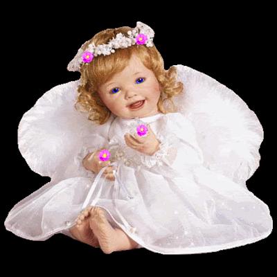 Small baby girl the Angel
