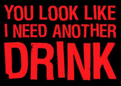 A drink