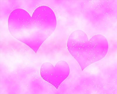 Pink+ White Valentine HeartsValentine 