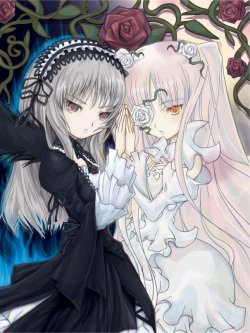 Black and white lolita