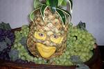 a pineapple head!