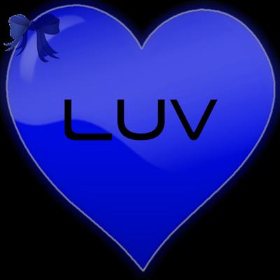 Blue Luv (With Bow)