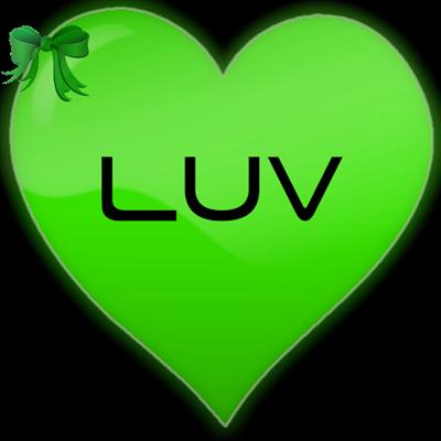 Bright Green Luv (With Bow)