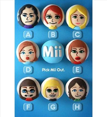 Wii Mii Cupcake
