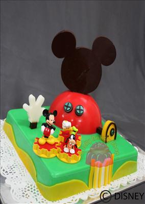 MIckey Club house Jelly cake