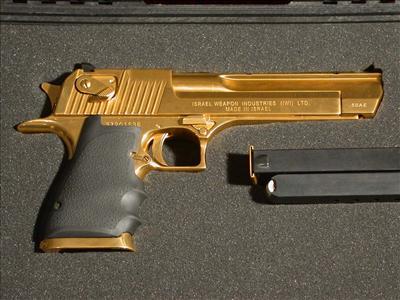 Golden Desert Eagle