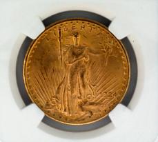 1924 MS65 NGC St Gaudens $20 Double Eagle