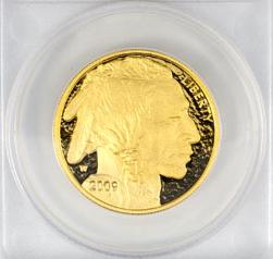 The American Buffalo Gold Bullion PR70 Coin