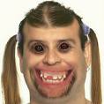 ugly person