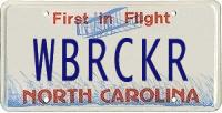 North Carolina Plate