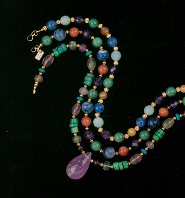 Wish you Luck Stones necklace