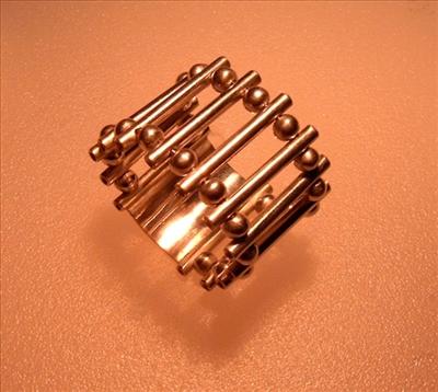 Wish you Luck white gold ring