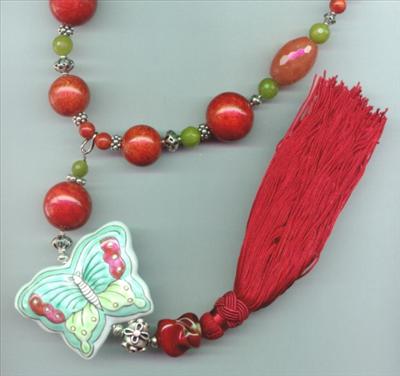 Wish you Luck Chinese necklace
