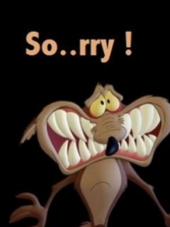 sorry
