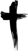 Brushstroke Cross
