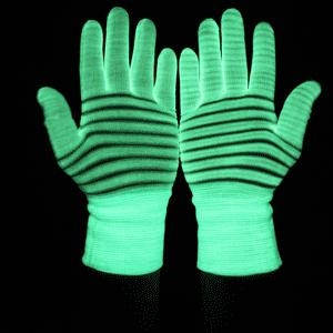 Guanti luminosi pioggia di luce