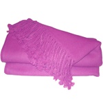 warm pink blanket