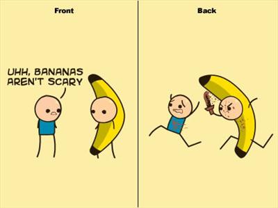 Banana's Don't trust them