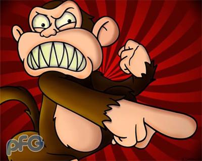 Evil monkey