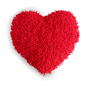 heart pillow