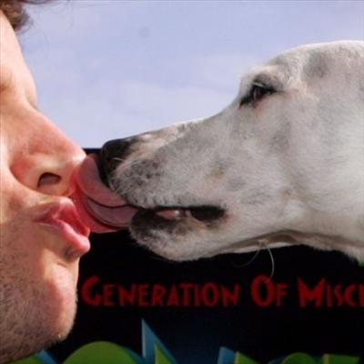 Whose canine kiss?