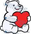 Polar bear Heart