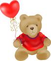teddy bear heart