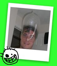 a Kevin Condom Head