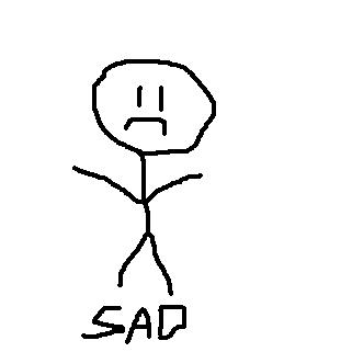Sad Stickman