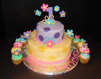 Girl Birthday Cake