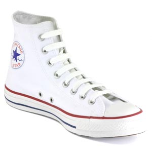 Converse Hi Top Optical White