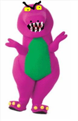 evil barney