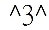 ^3^