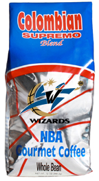 WASHINGTON WIZARDS NBA GOURMET COFFEE