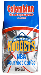 DENVER NUGGETS NBA GOURMET COFFEE