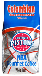 DETROIT PISTONS NBA GOURMET COFFEE