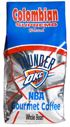 OKLAHOMA CITY THUNDER NBA GOURMET COFFEE
