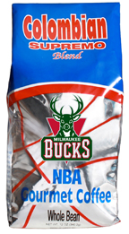 MILWAUKEE BUCKS NBA GOURMET COFFEE