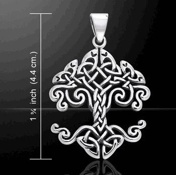 Celtic Knotwork Tree of Life Pendant