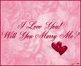 will you marry me