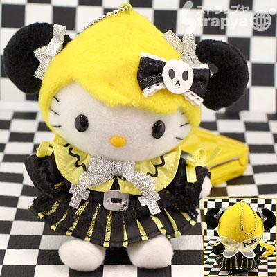Gothic Hello Kitty Plushie