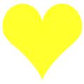 Y ellow heart