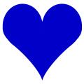 Blue heart