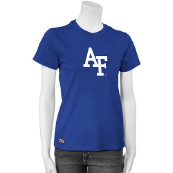 Air Force Falcons Royal Blue Ladies Team Logo T-shirt 