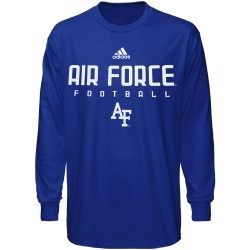 Air Force Falcons Royal Blue Sideline Long Sleeve T-shirt 